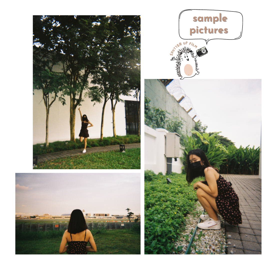 Sample pictures for the Shutter Up Film Camera, 35mm film